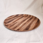 BANDEJA REDONDA SÍMIL MADERA 40 CM - Imagen 2