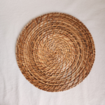 CENTRO DE MESA REDONDO VINH BAMBOO Y RATTAN