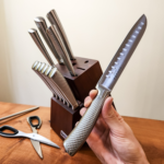 TACO DE CUCHILLOS PROFESIONAL SAKURA 14 PIEZAS - Imagen 3