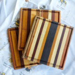 TABLA CUADRADA MADERA COMBINADA