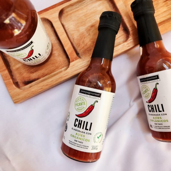 SALSA CHILI AJÍES PICANTES PAMPA GOURMET