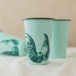 VASO CÓNICO MEDIANO VERDE GALLO