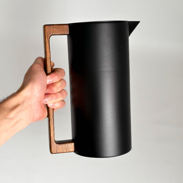 JARRA TERMICA BLACK ASA MADERA 1500 ML