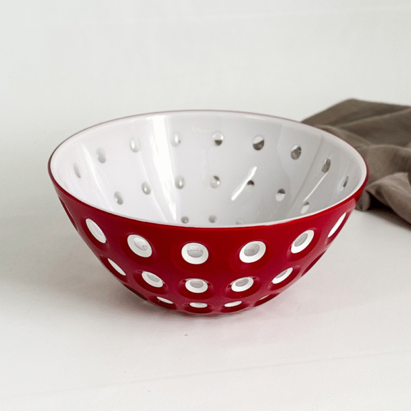 BOWL 25 CM MURRINE ROJO