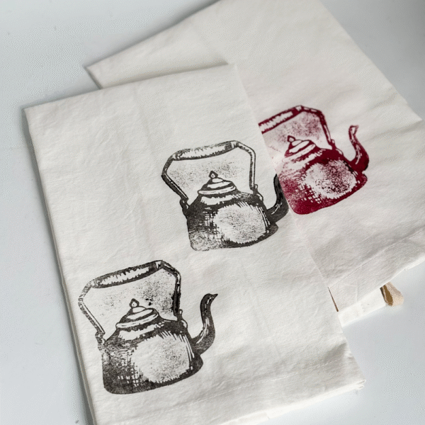 REPASADOR ESTAMPADO EL GALPON DEL EDEN - MATE Y PAVA