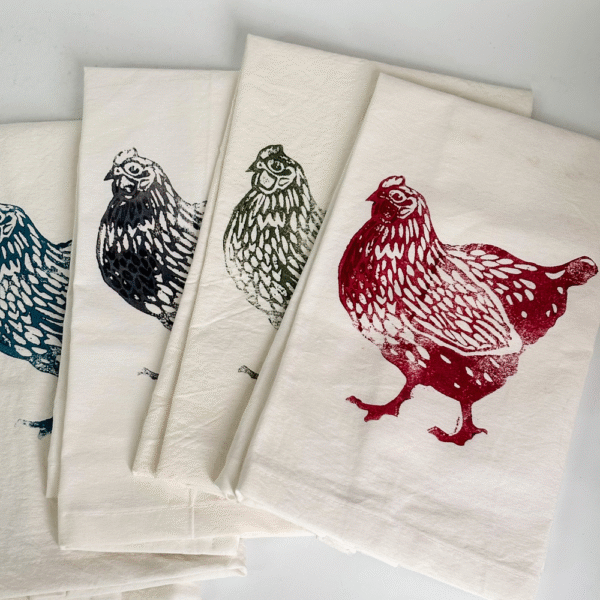 REPASADOR ESTAMPADO EL GALPON DEL EDEN - GALLINA