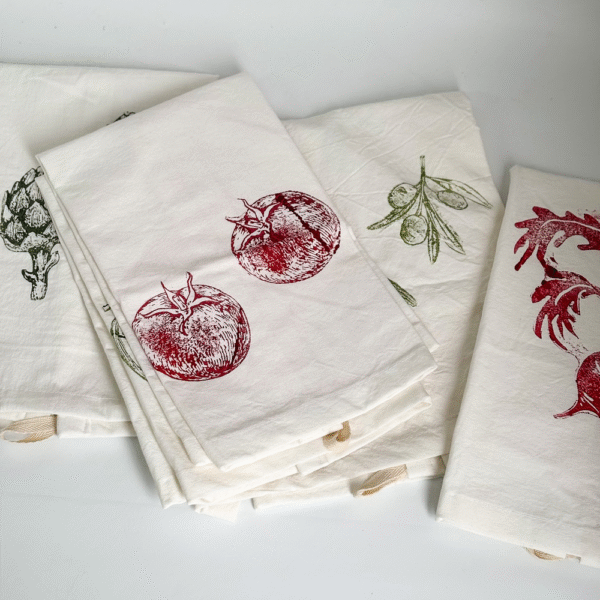 REPASADOR ESTAMPADO EL GALPON DEL EDEN - VERDURAS