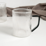SET X 2 TAZAS MUGS DE BOROSILICATO 360 ML
