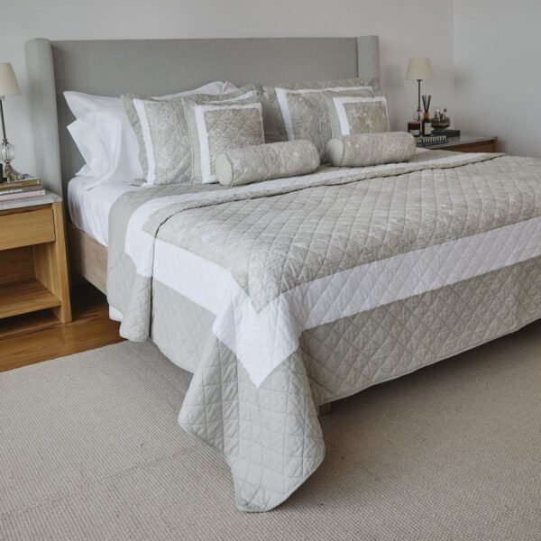 CUBRECAMA PRESTON BEIGE QUEEN