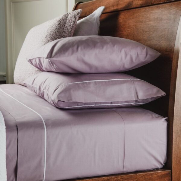 SABANA LISA 230 HILOS LILA TWIN