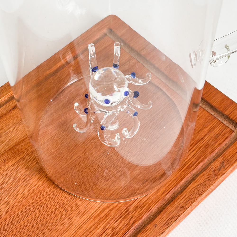 IMG_0773_jpg 2 JARRA DE VIDRIO SAKURA CRYSTAL PULPO 2.8L - Imagen 3