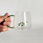 TAZA DE VIDRIO SAKURA CRYSTAL SAFARI TORTUGA - Imagen 3