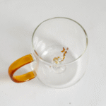 TAZA DE VIDRIO SAKURA CRYSTAL SAFARI JIRAFA - Imagen 2