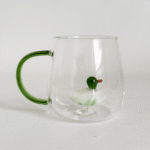 TAZA DE VIDRIO SAKURA CRYSTAL SAFARI PATO