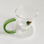 TAZA DE VIDRIO SAKURA CRYSTAL SAFARI PATO - Imagen 2