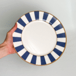 PLATO PRINCIPAL STRIPE AZUL - Imagen 2