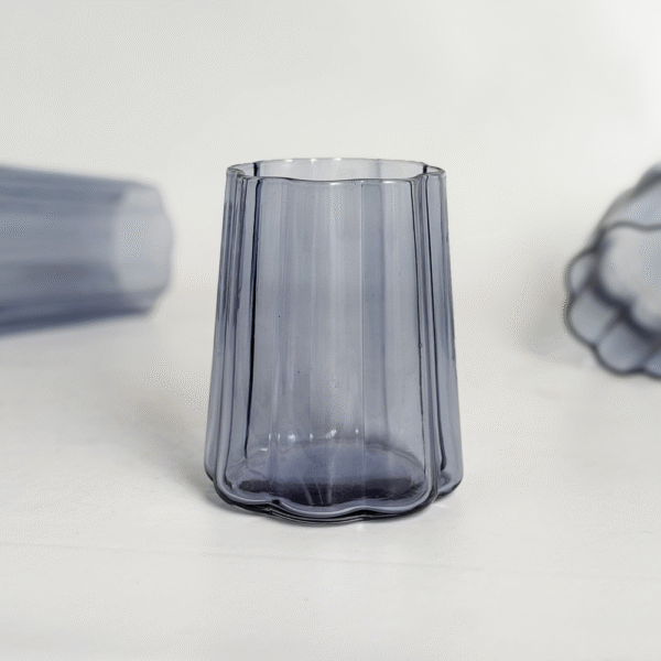 VASO FLOWERS AZUL