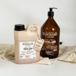 SET BOTELLA VIDRIO + REFILL JABON LIQUIDO 1000 ML