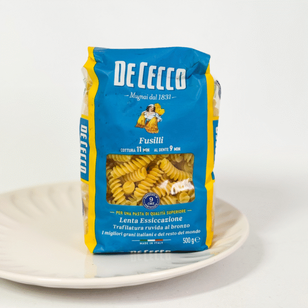 FIDEOS FUSSILLI DECECCO 500GR