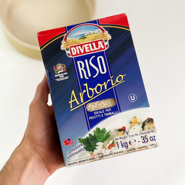 ARROZ RISO ARBORIO DIVELLA 1KG