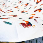 MANTEL POR METRO GALLOS COLORES - Imagen 3