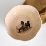 ENSALADERA DE CERÁMICA OVEJAS - Imagen 3