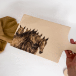 TABLA PICADA DE CERÁMICA CABALLO - Imagen 3