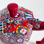 CAFETERA BIALETTI MOKA EXPRESS DOLCE&GABBANA ROJA - Imagen 3