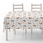 MANTEL POR METRO GALLOS COLORES - Imagen 2