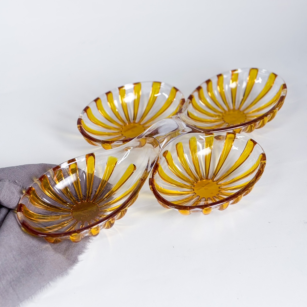 IMG_5302_jpg 2 SET ENTREMESEROS DOLCEVITA AMBER - Imagen 1