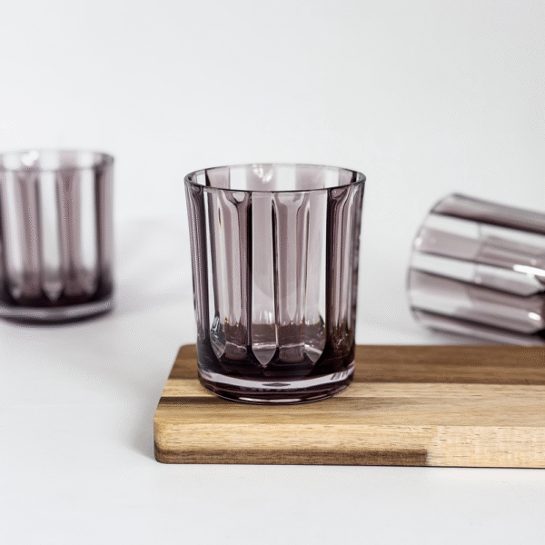 VASO BAJO ACRILICO STOLL GRIS 430ML