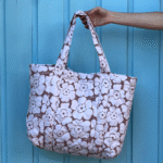 MAXI BOLSO FLOR ARENA - Imagen 4