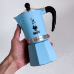 CAFETERA BIALETTI RAINBOW CELESTE 6 TAZAS - Imagen 4