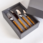 SET X24 CUBIERTOS TOSCANA WOOD - Imagen 2