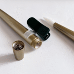 SET X10 VELAS DORADAS CON LUZ - Imagen 3