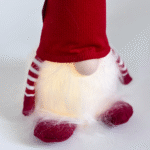 ADORNO DUENDE CON SOMBRERO Y LUZ 30CM - Imagen 4