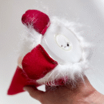 ADORNO DUENDE CON SOMBRERO Y LUZ 30CM - Imagen 3