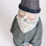 ADORNO PAPA NOEL CON ESTRELLAS 31CM - Imagen 3