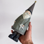 ADORNO PAPA NOEL CON ESTRELLAS 31CM - Imagen 2