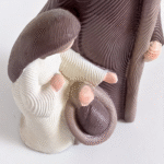 ADORNO SAGRADA FAMILIA PESEBRE 23CM - Imagen 2