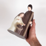 ADORNO SAGRADA FAMILIA PESEBRE 23CM - Imagen 3