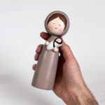 ADORNO VIRGEN MARÍA Y NIÑO JESÚS 18CM - Imagen 3