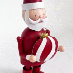 ADORNO PAPÁ NOEL METAL 38CM - Imagen 3