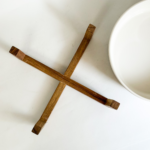 FUENTE REDONDA PARA HORNO CON BASE APOYO MADERA - Imagen 2