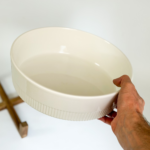 FUENTE REDONDA PARA HORNO CON BASE APOYO MADERA - Imagen 5