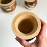 MATE ARTESANAL DE CALABAZA CON BASE LA PAMPA - Imagen 3