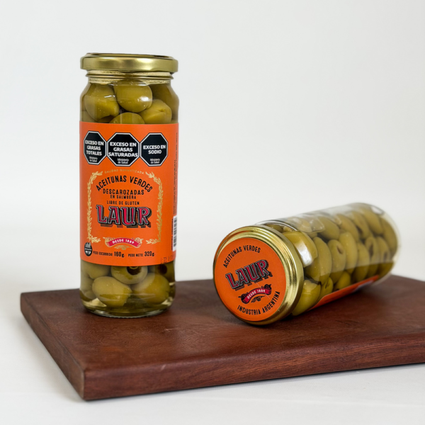 ACEITUNAS VERDES DESCAROZADAS 320GR