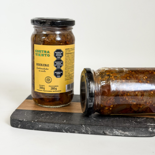 BERENJENAS CONDIMENTADAS CONTRAVIENTO 300GR