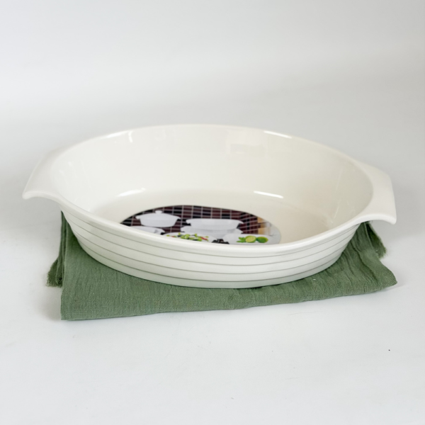 FUENTE OVALADA PARA HORNO 29,5X18CM