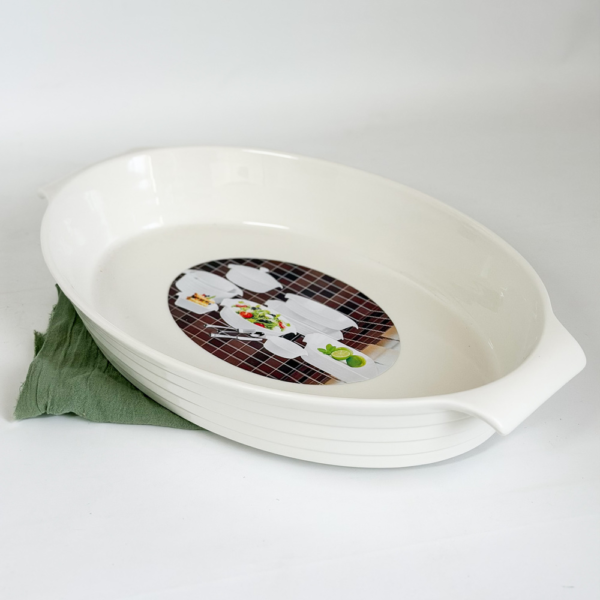 FUENTE OVALADA PARA HORNO 41X26CM